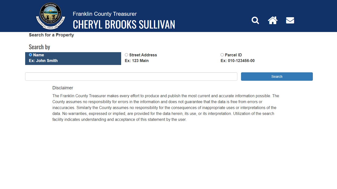 Franklin County Treasurer - Property Search